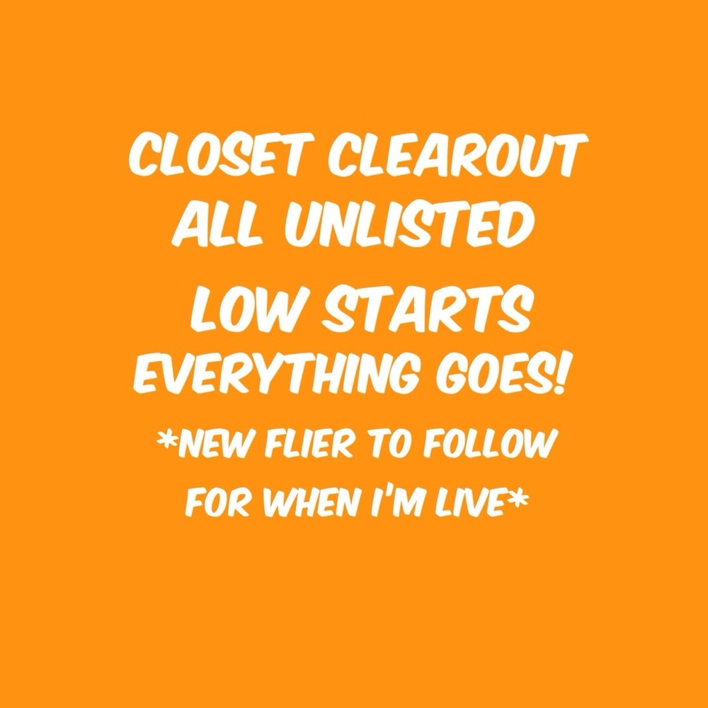Like this flier and follow for when I go live!